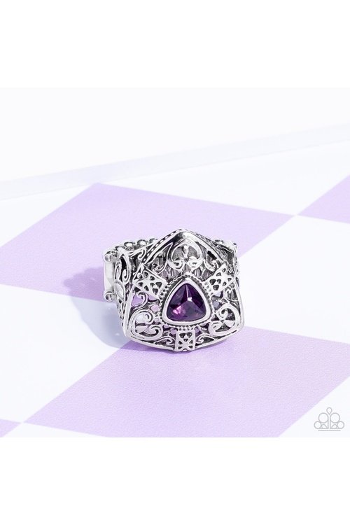 CHARISMATIC COUTURE PURPLE-RING