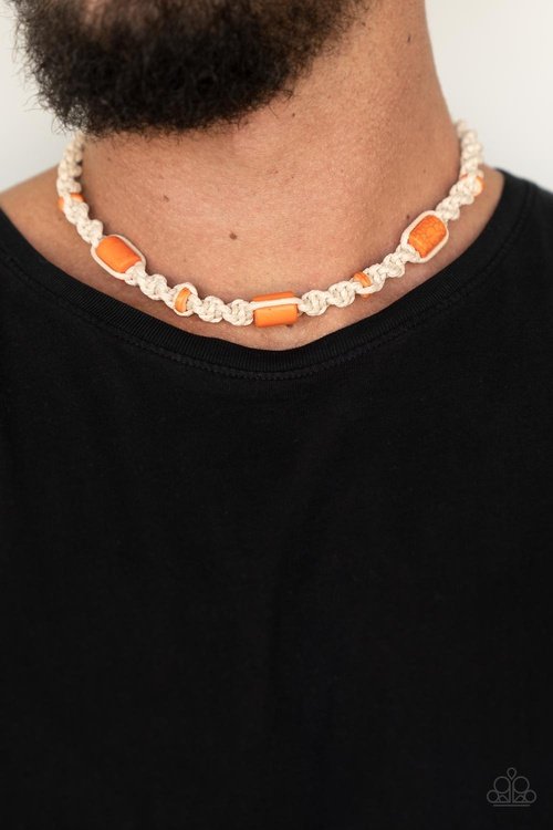 EXPLORER EXCLUSIVE ORANGE-NECKLACE