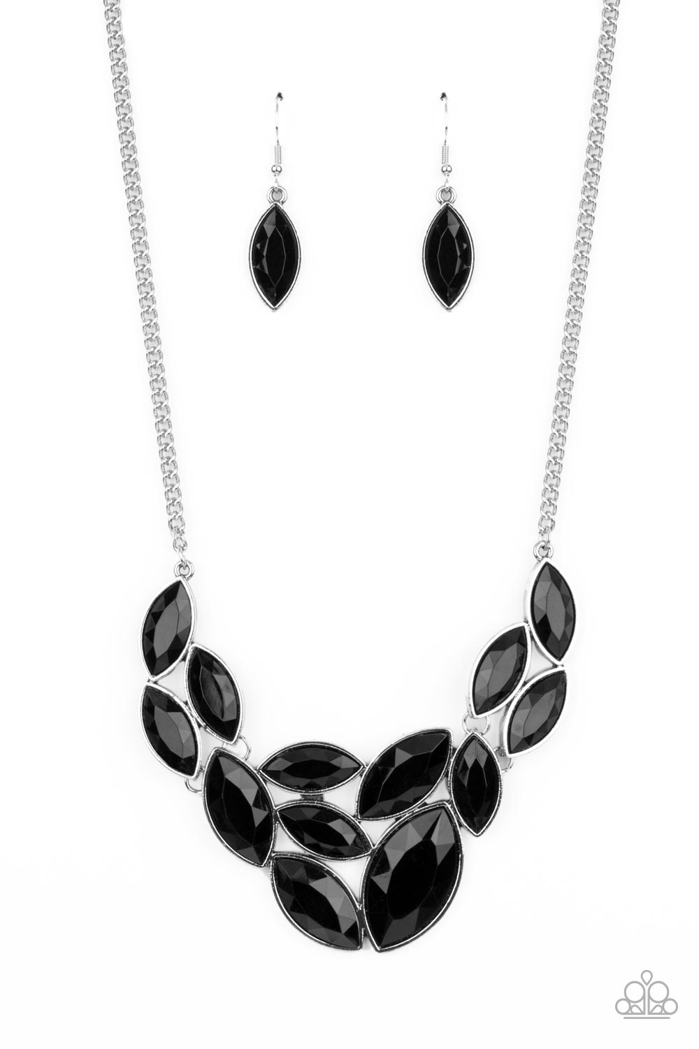 GLITZY GODDESS BLACK-NECKLACE