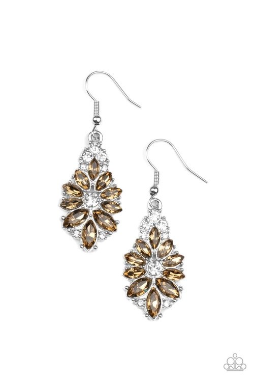 GALA GODDESS BROWN-EARRINGS