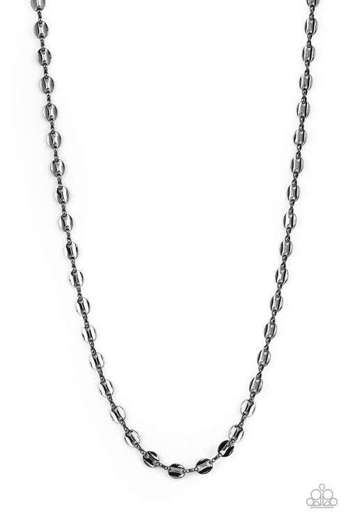 COME OUT SWINGING BLACK-NECKLACE