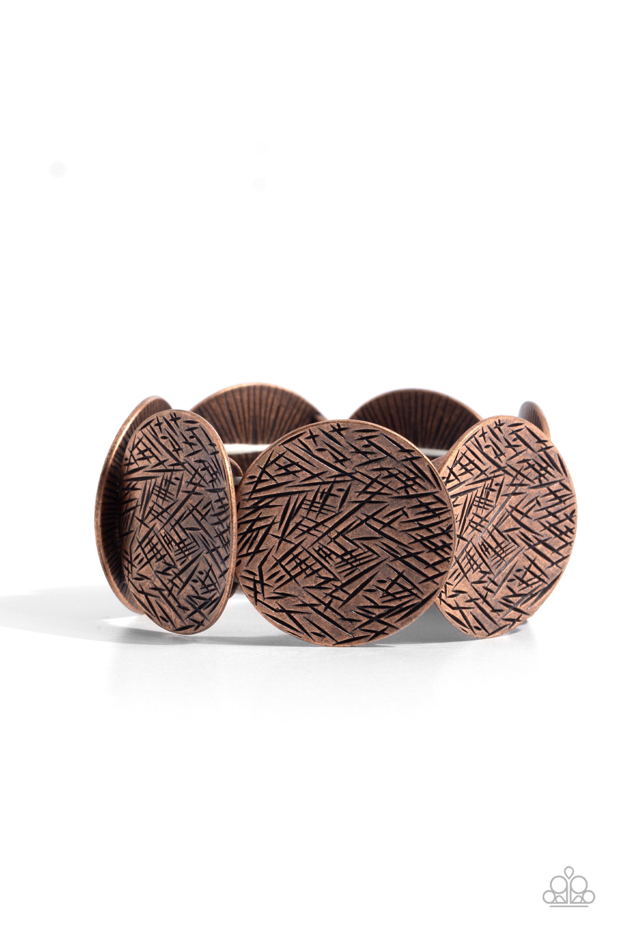 EXTRA ETCHED COPPER-BRACELET