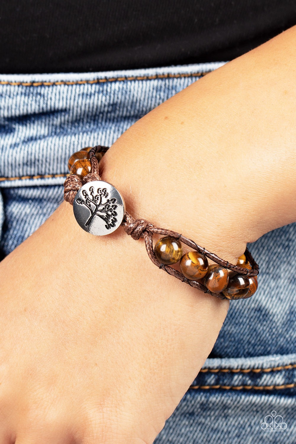 SEASONAL BOUNTY BROWN-BRACELET