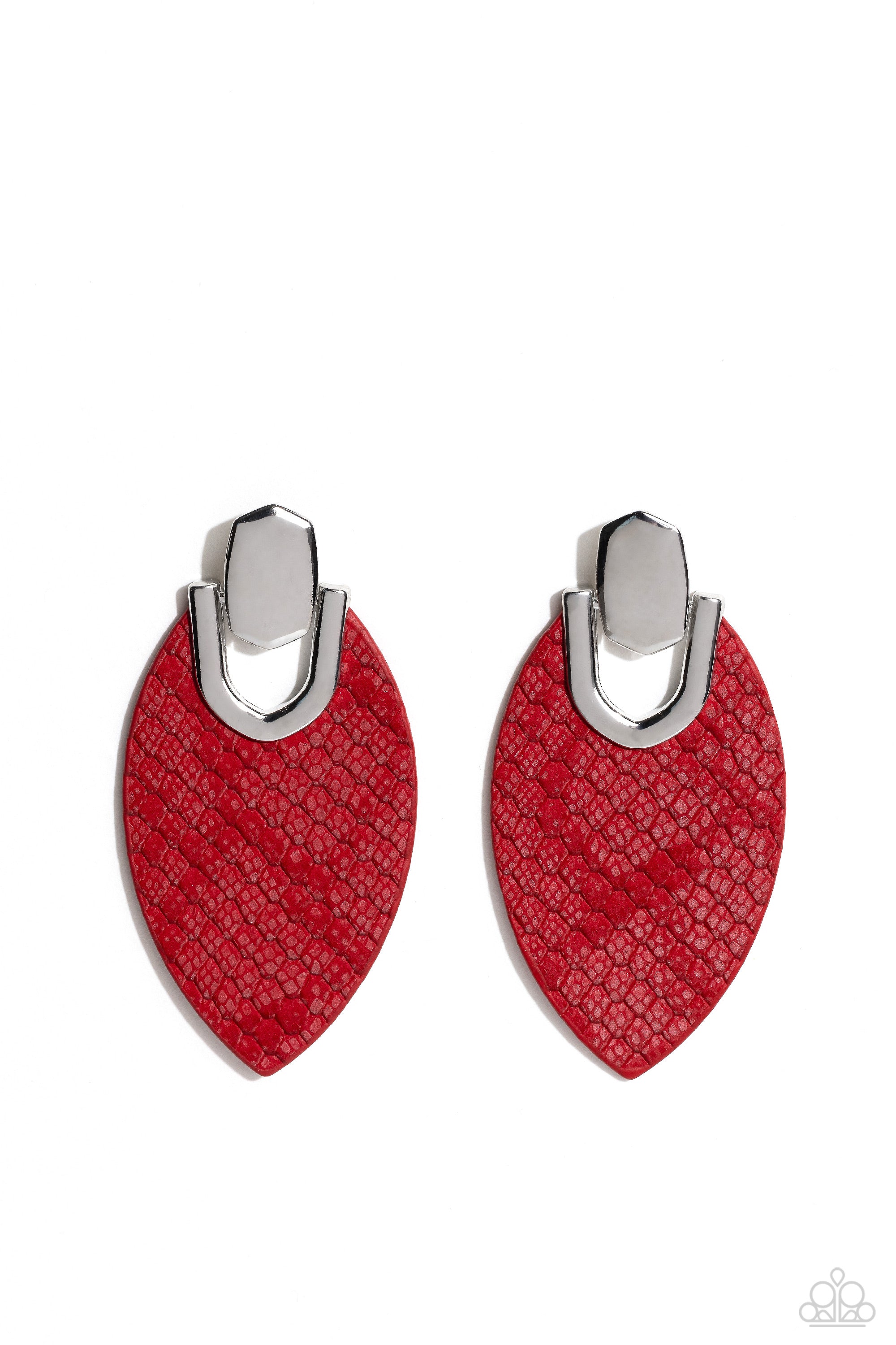 WILDLY WORKABLE RED-EARRINGS