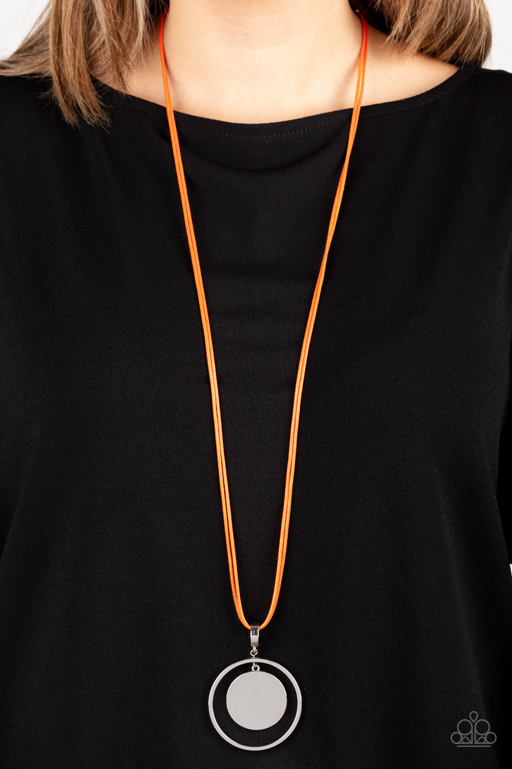 RURAL REFLECTION ORANGE-NECKLACE