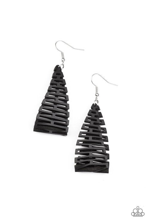 URBAN DELIRIUM BLACK-EARRINGS