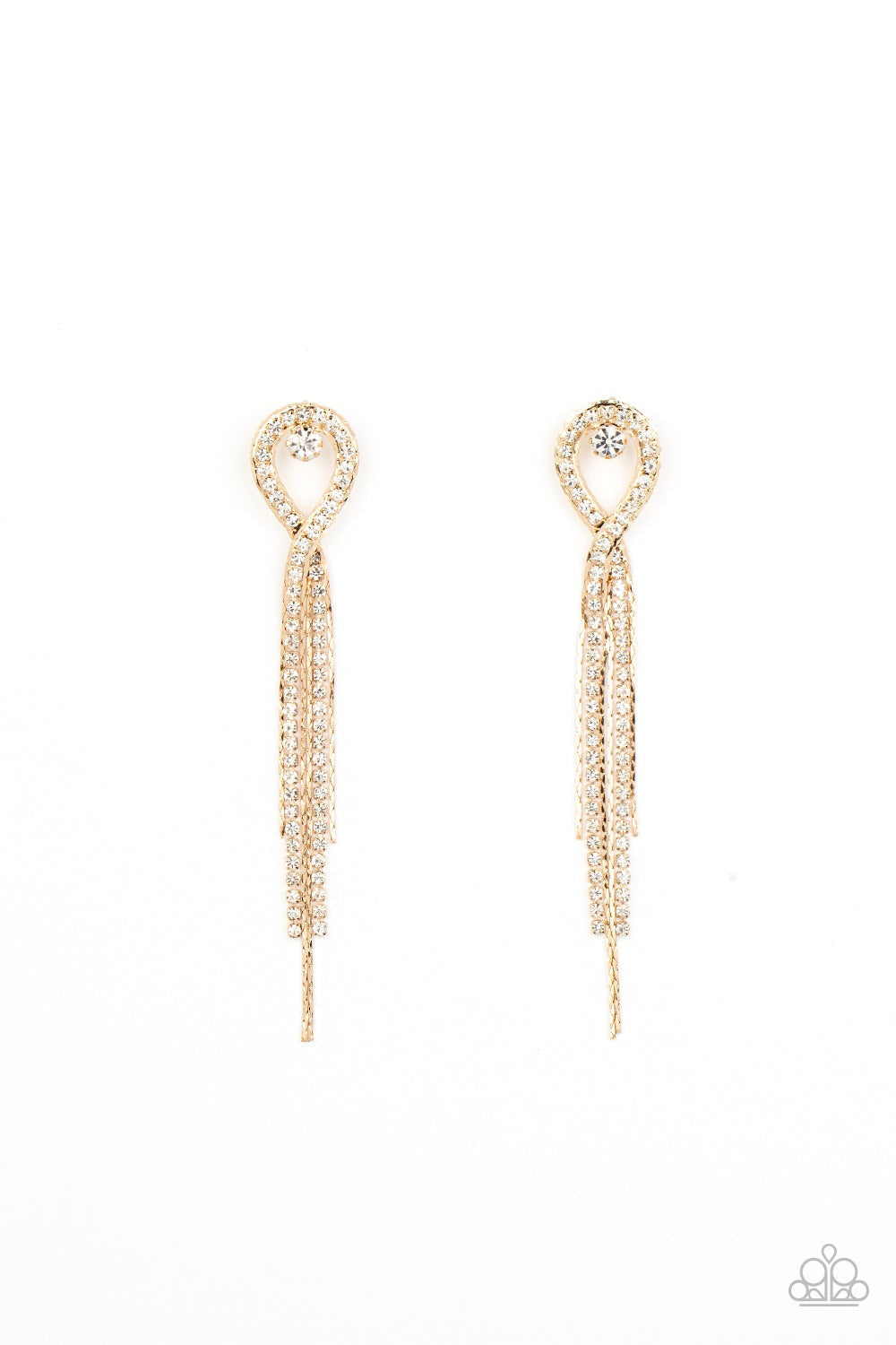 LUXURY LASSO GOLD-EARRINGS