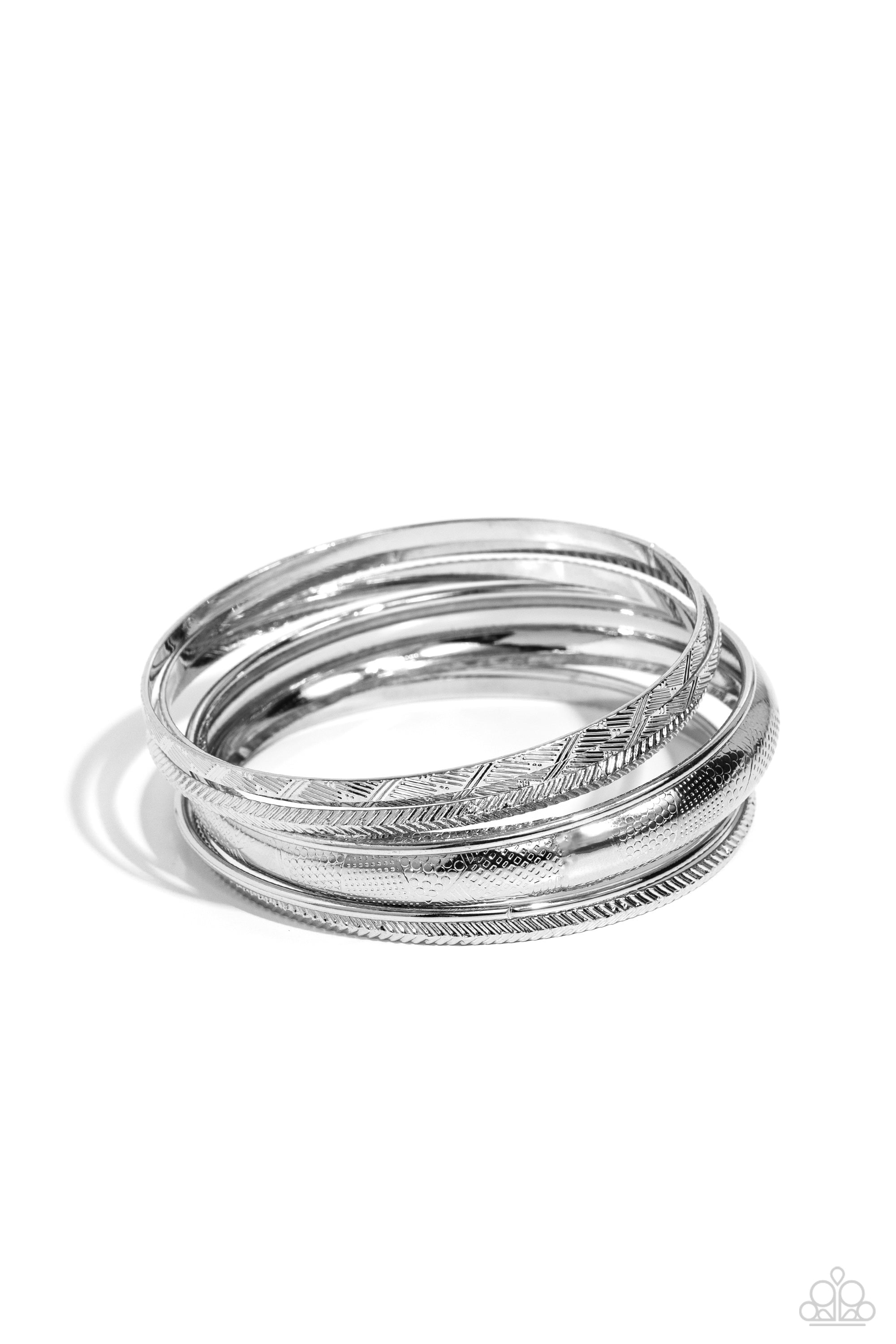 STACKABLE STUNNER SILVER-BRACELET