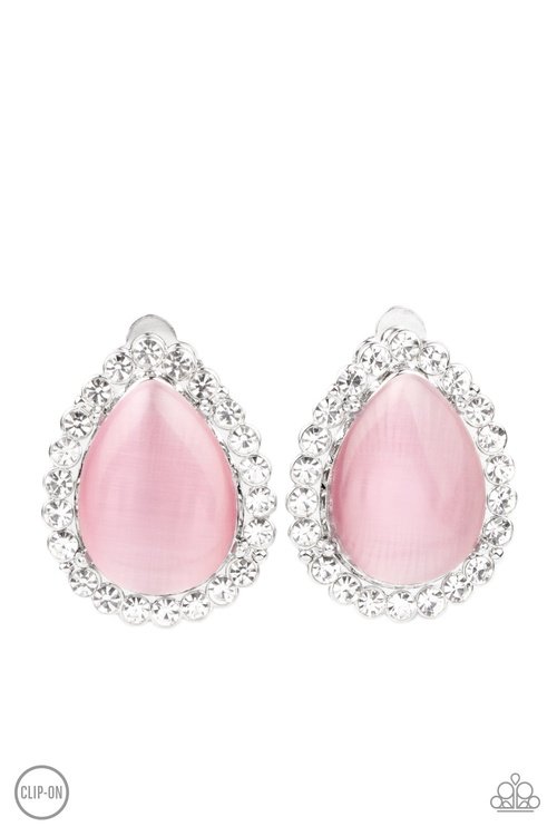 DOWNRIGHT DEMURE PINK-EARRINGS