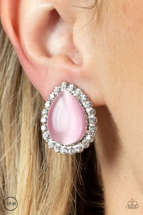 DOWNRIGHT DEMURE PINK-EARRINGS