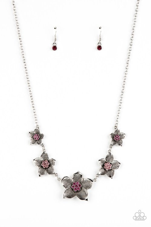 WALLFLOWER WONDERLAND PINK-NECKLACE