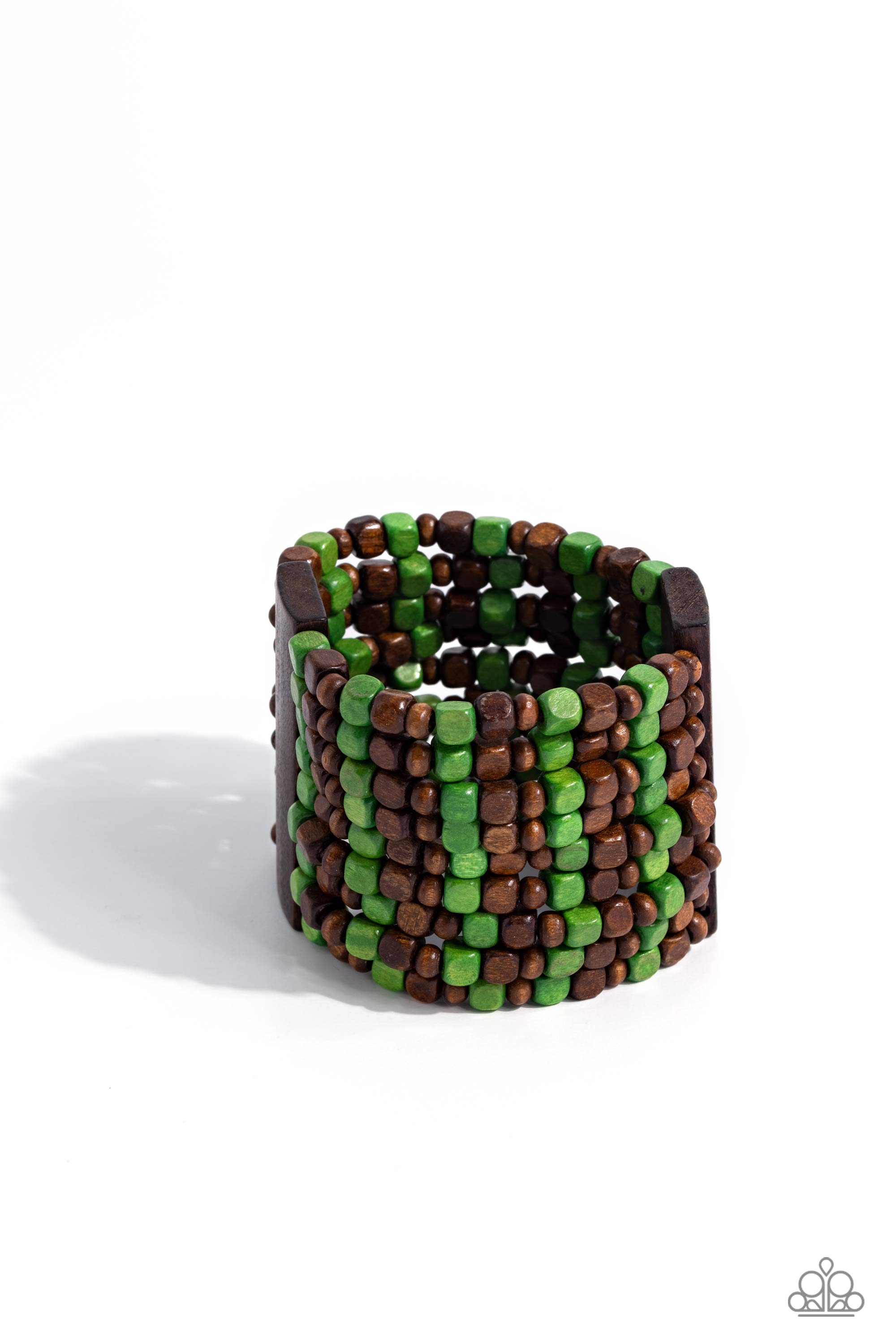 R AND R GREEN-BRACELET