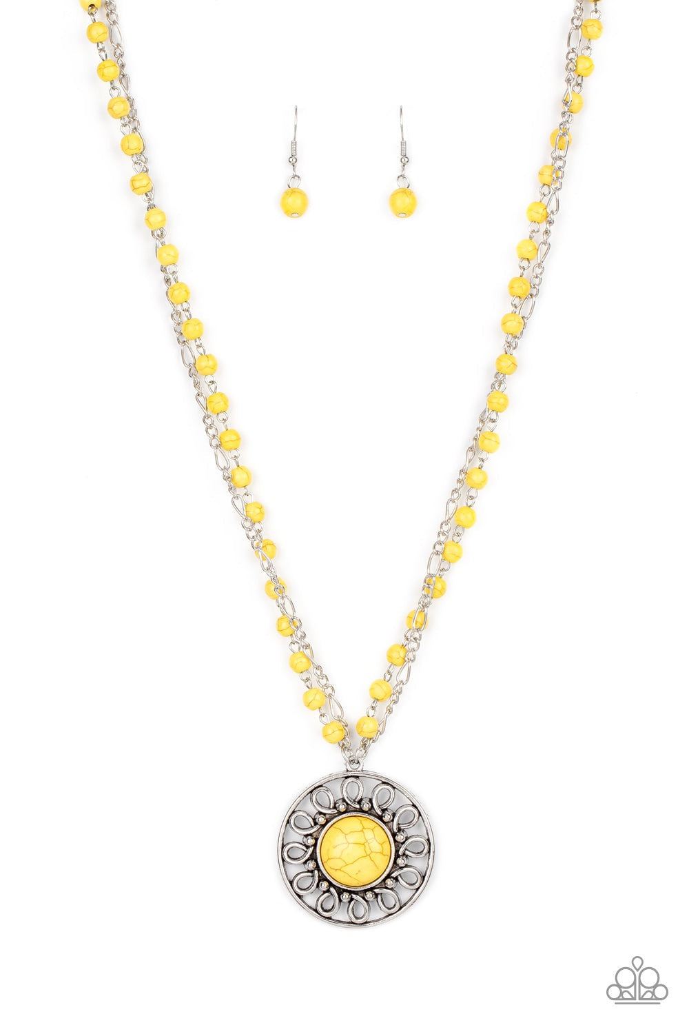 SAHARA SUBURB YELLOW-NECKLACE