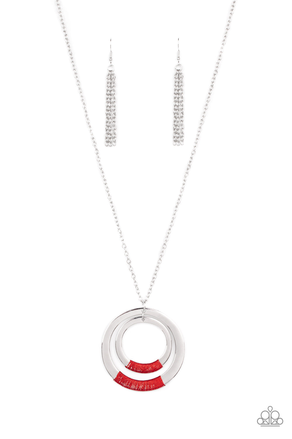 AUTHENTIC ATTITUDE RED-NECKLACE