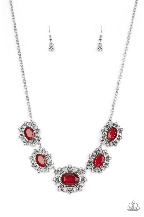 MEADOW WEDDING RED-NECKLACE