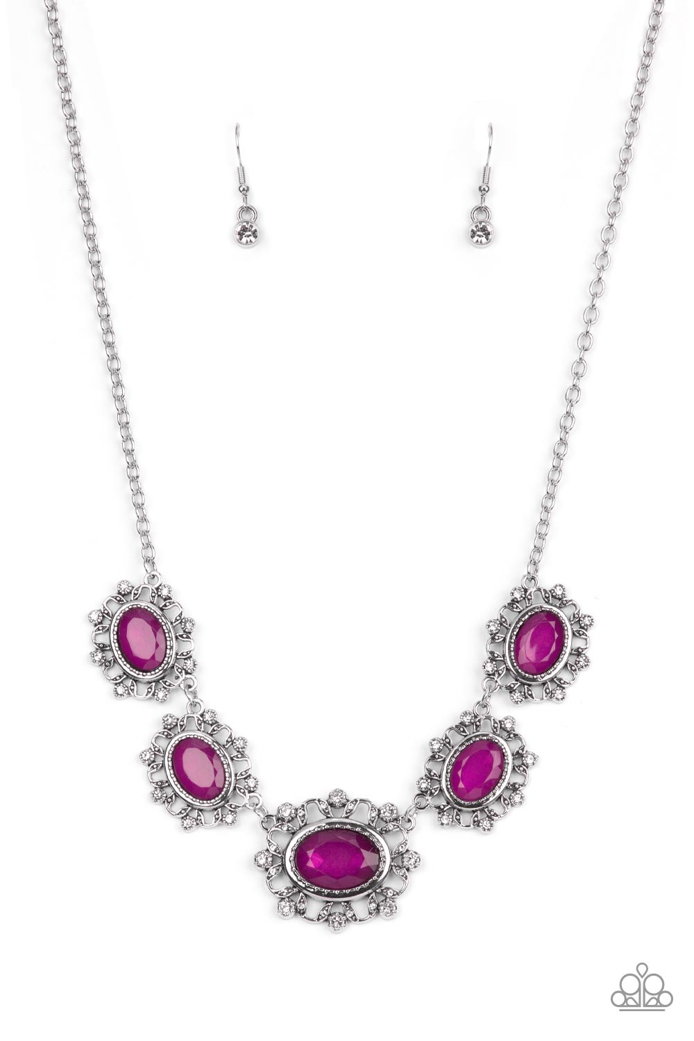 MEADOW WEDDING PURPLE-NECKLACE