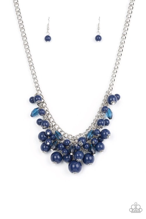 BROADWAY BUSTLE BLUE-NECKLACE