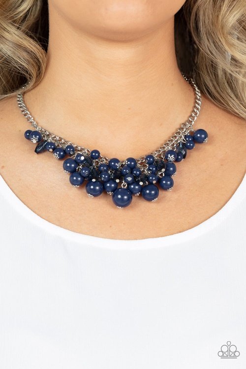 BROADWAY BUSTLE BLUE-NECKLACE