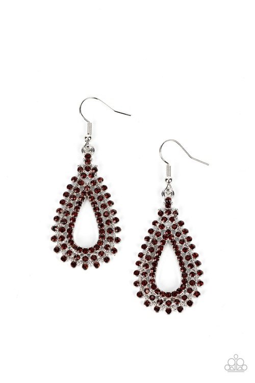 THE WORKS BROWN-EARRINGS