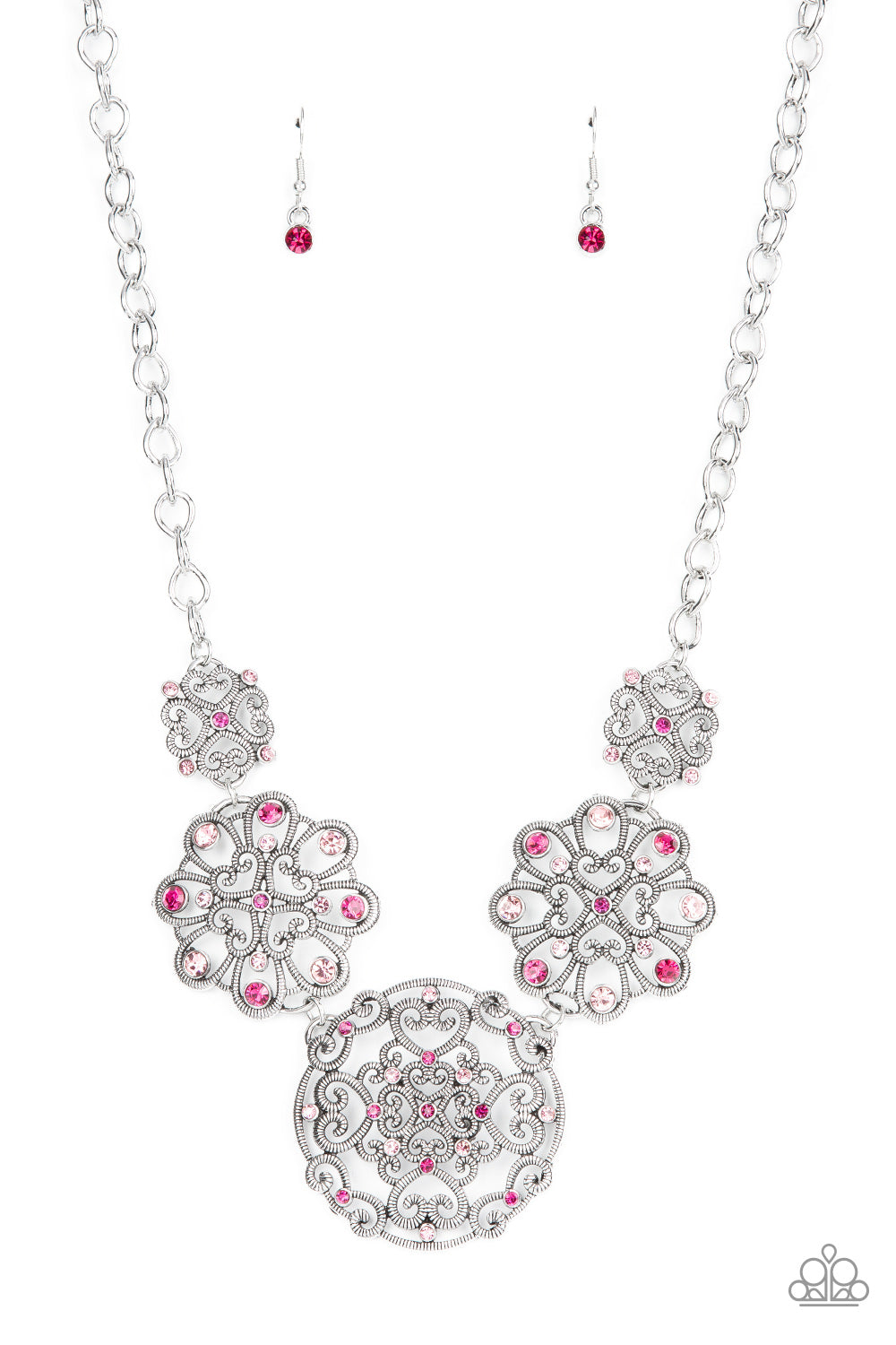 ROYALLY ROMANTIC PINK-NECKLACE