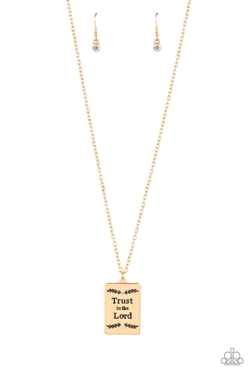 ALL ABOUT TRUST GOLD-NECKLACE