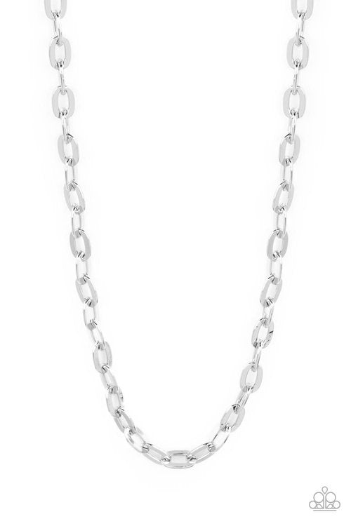 INTERFERENCE SILVER-NECKLACE