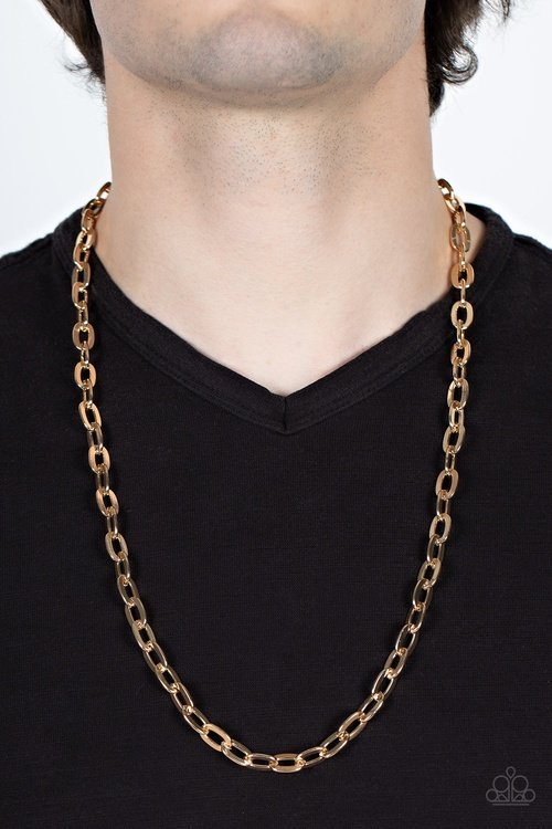 INTERFERENCE GOLD-NECKLACE