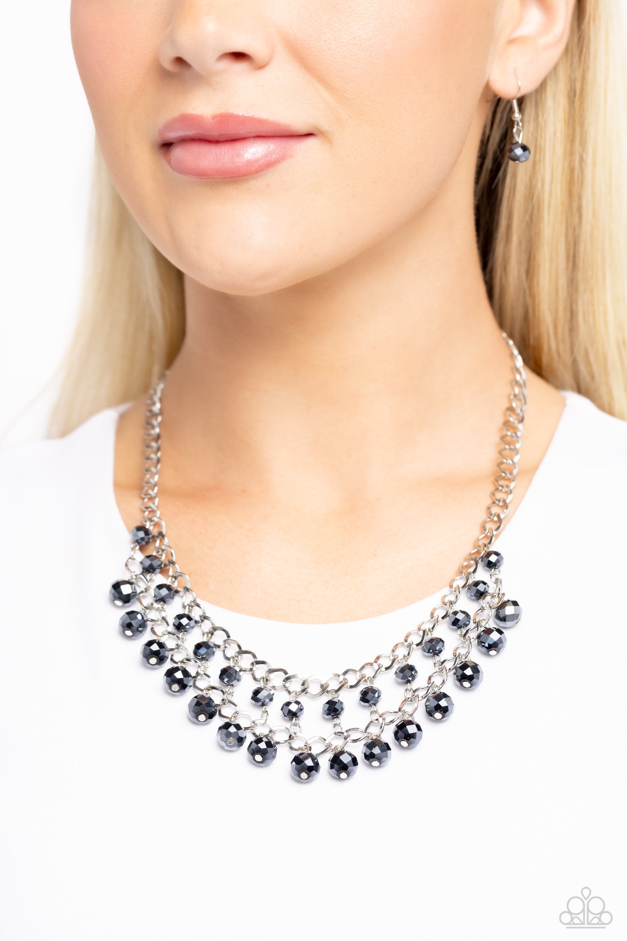 URBAN PALACE BLUE-NECKLACE