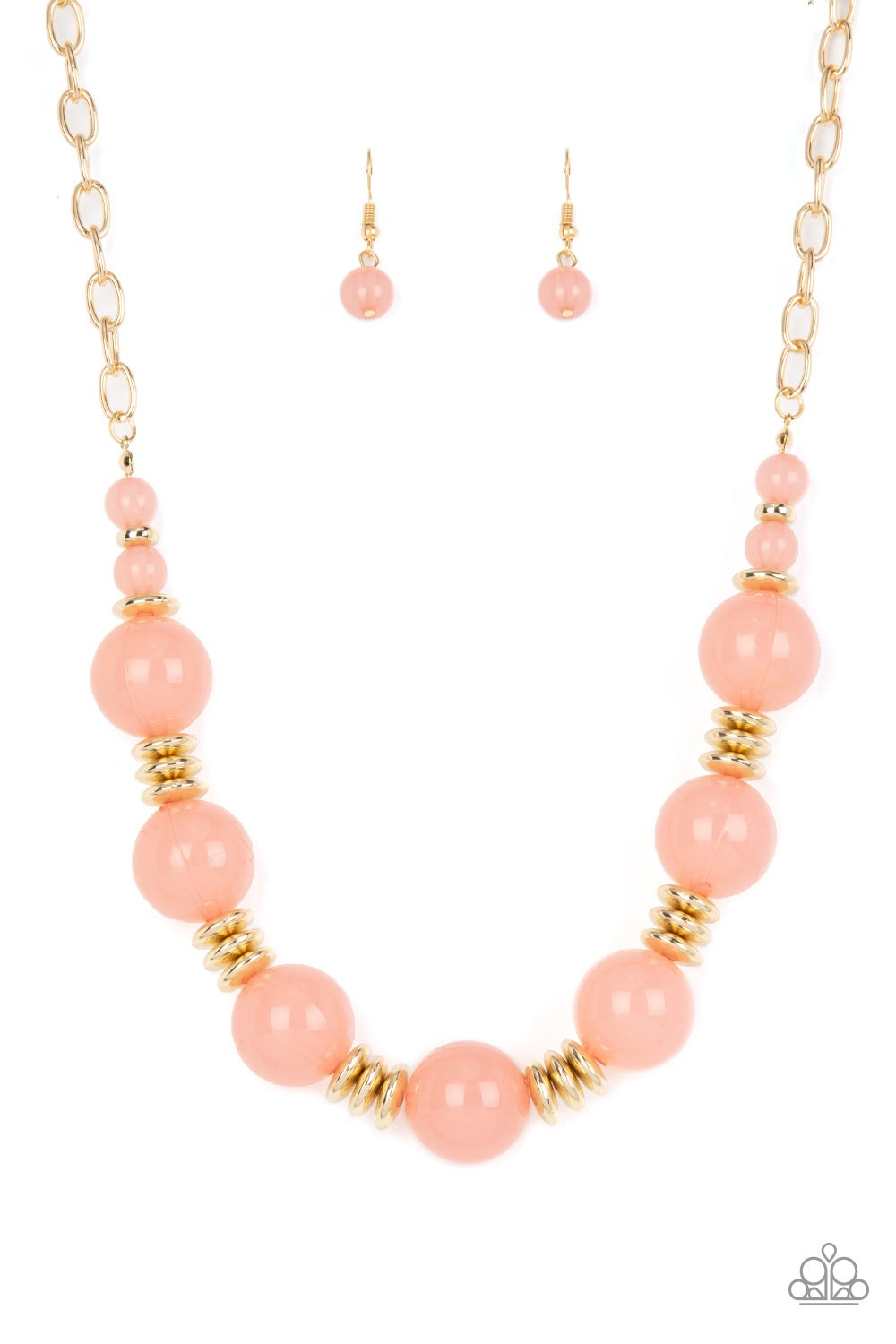 RACE TO THE POP PINK-NECKLACE