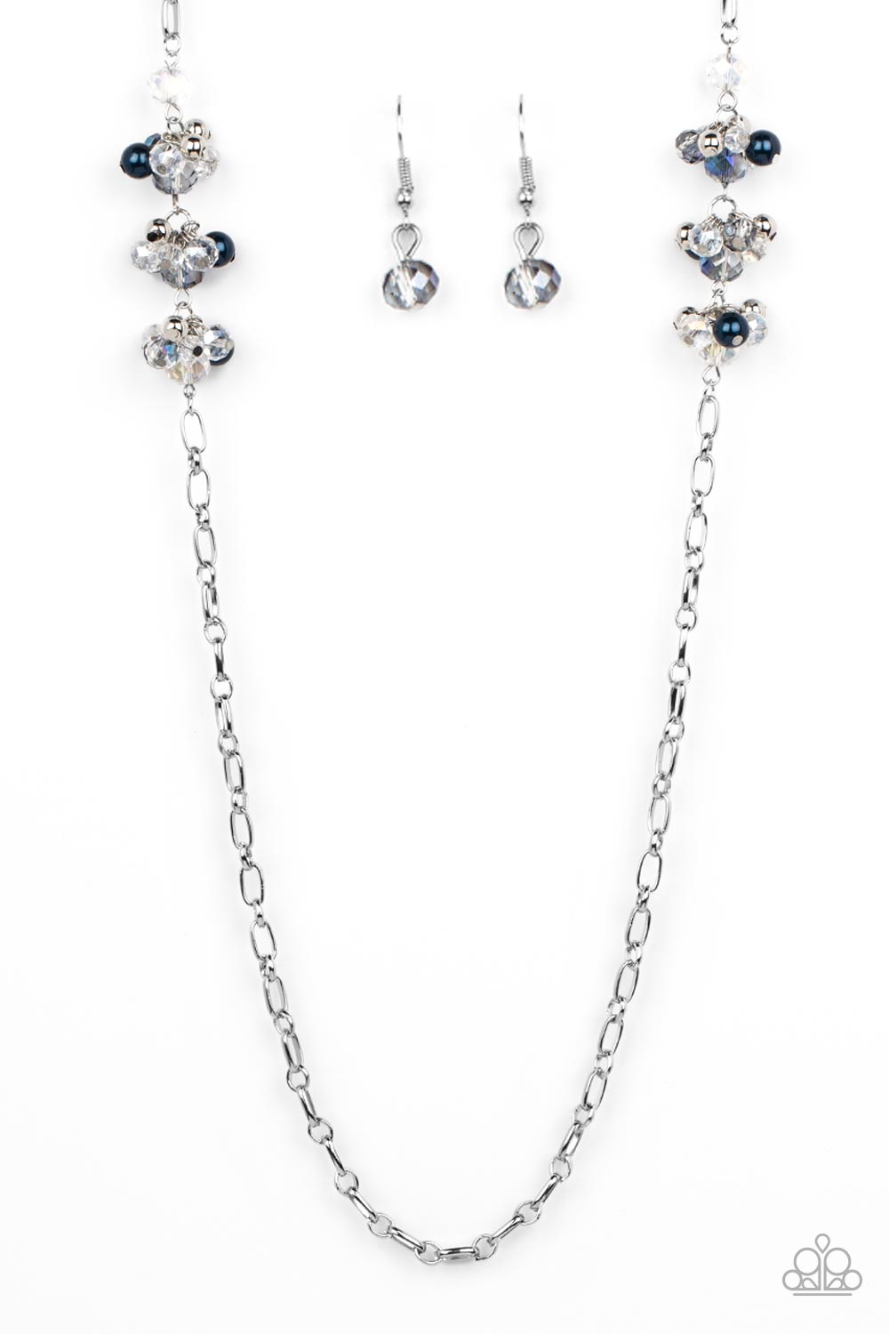 POSHLY PARISIAN BLUE-NECKLACE