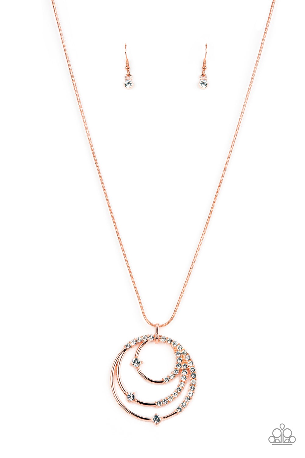 ECLIPTIC ELEGANCE COPPER-NECKLACE