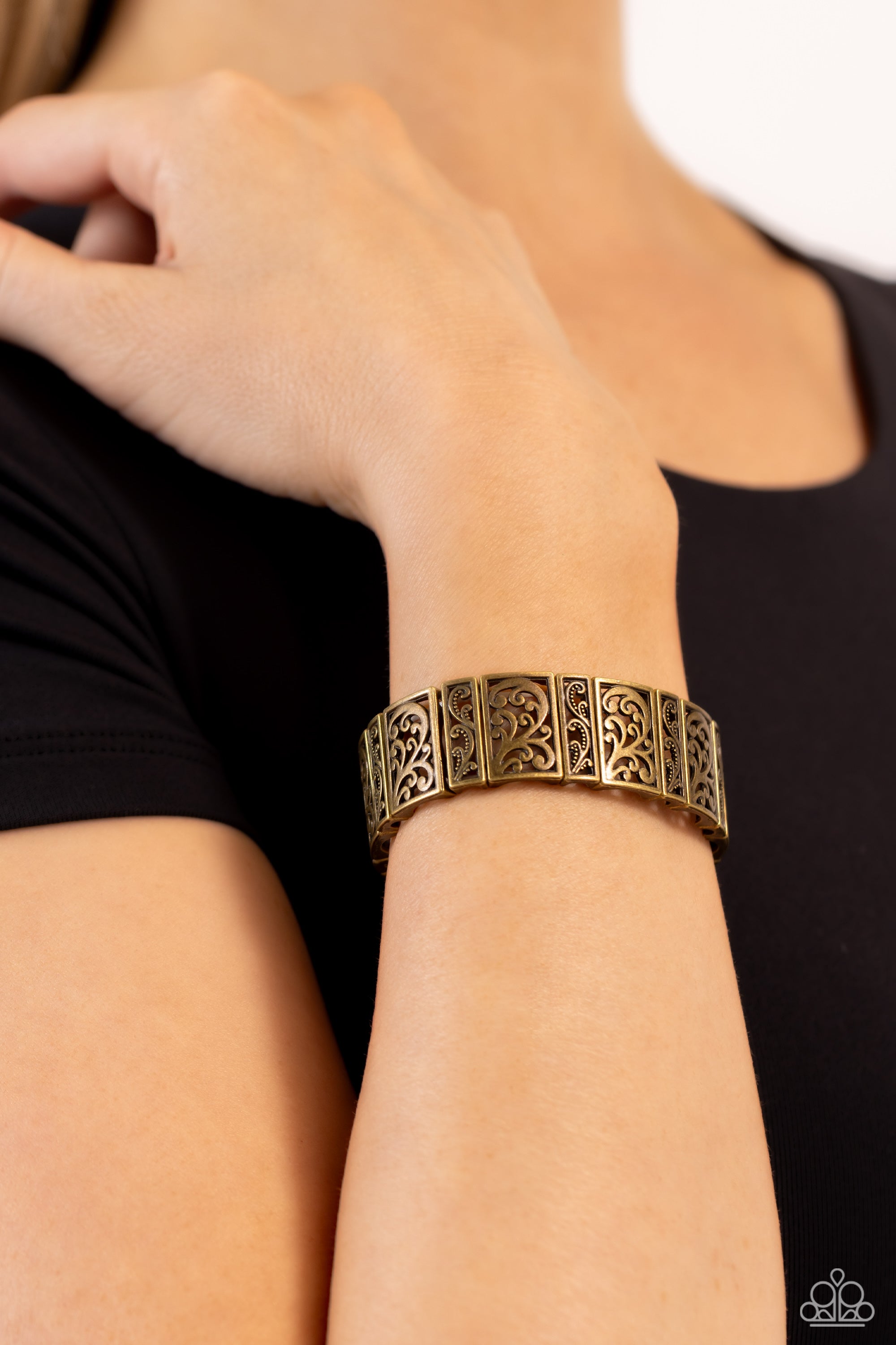 GONDOLA GARDENS BRASS-BRACELET