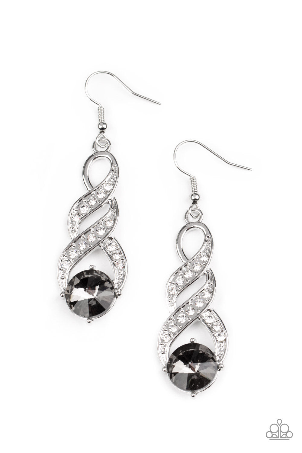 HIGH-RANKING ROYALTY SILVER-EARRINGS