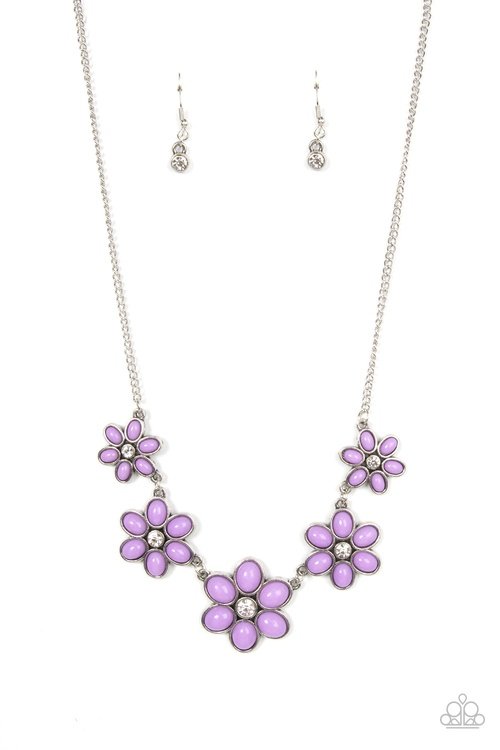 PRAIRIE PARTY PURPLE-NECKLACE