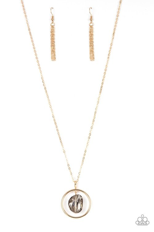 HANDS DOWN DAZZLING GOLD-NECKLACE