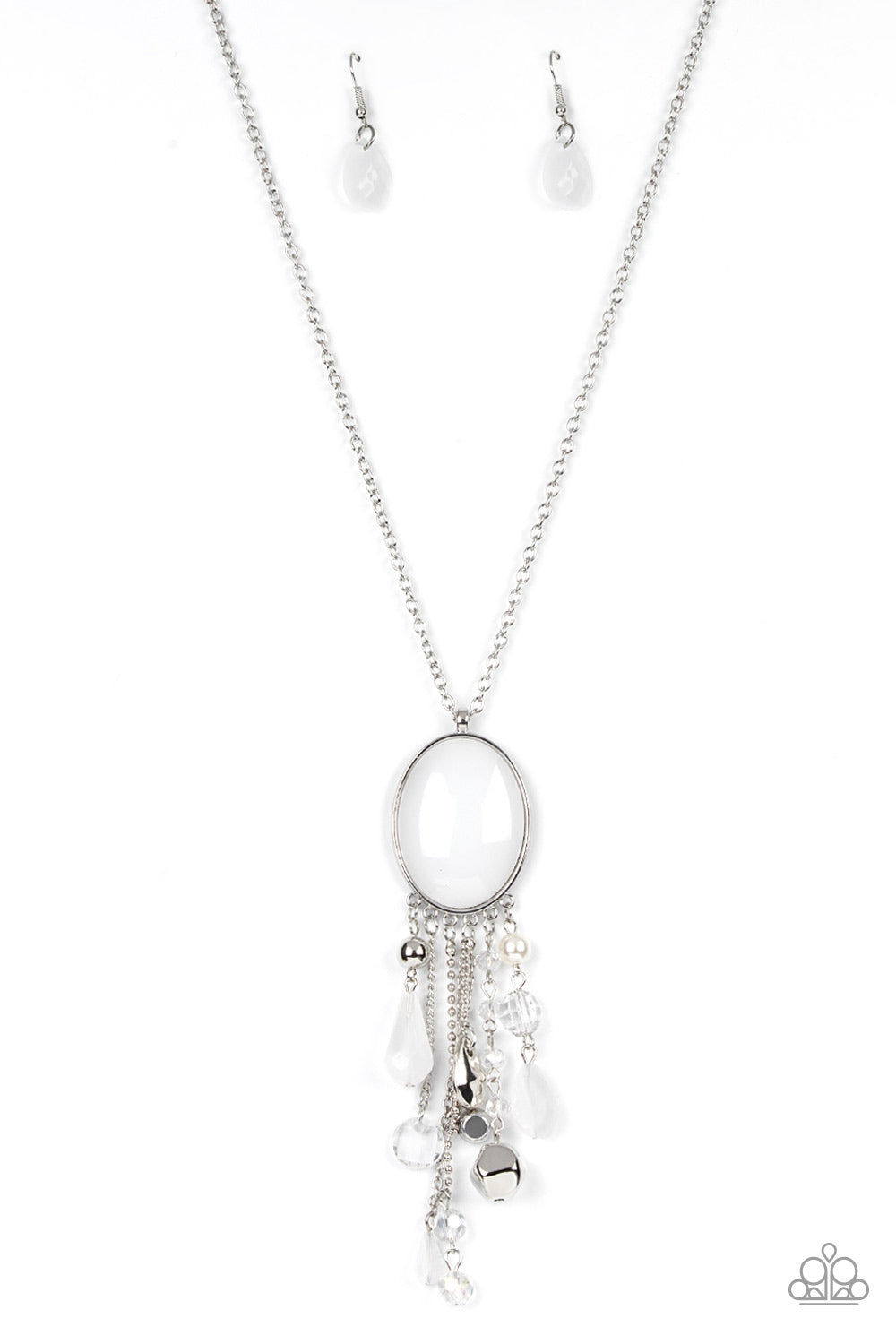 WHIMSICAL WISHES WHITE-NECKLACE