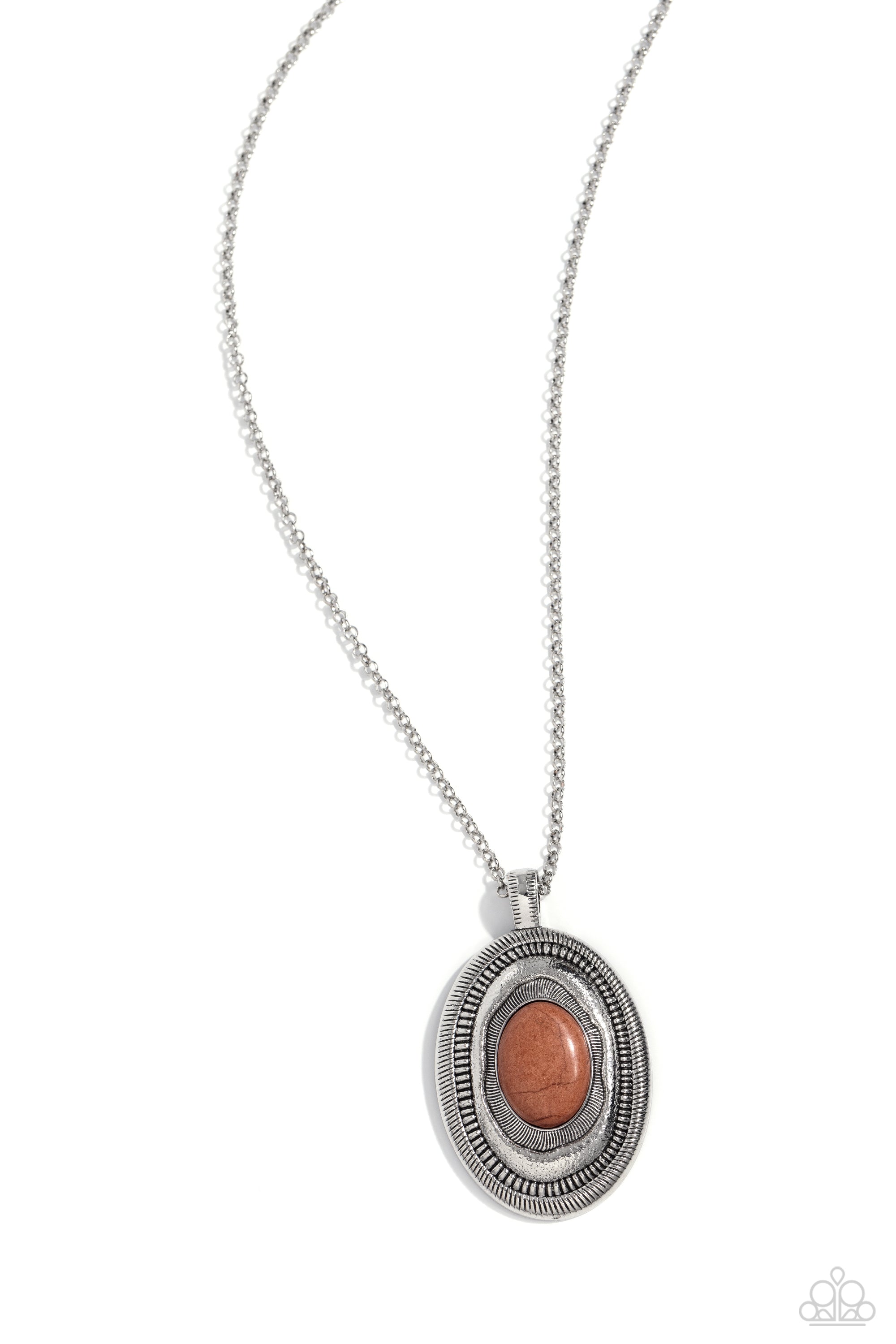 SIERRA SAGE BROWN-NECKLACE