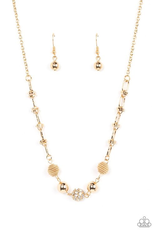 TAUNTING TWINKLE GOLD-NECKLACE