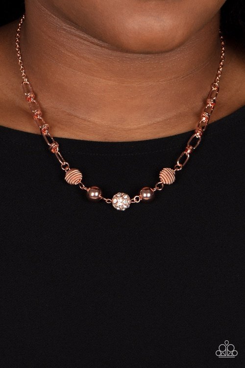 TAUNTING TWINKLE COPPER-NECKLACE