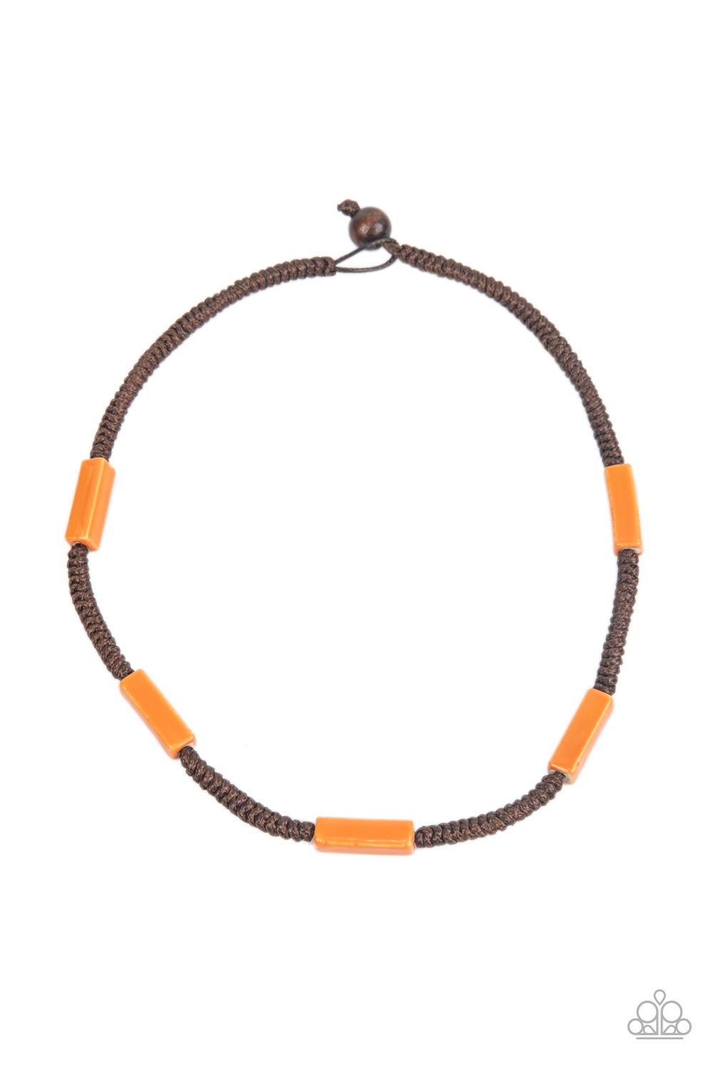 TROPICAL TYCOON ORANGE-NECKLACE