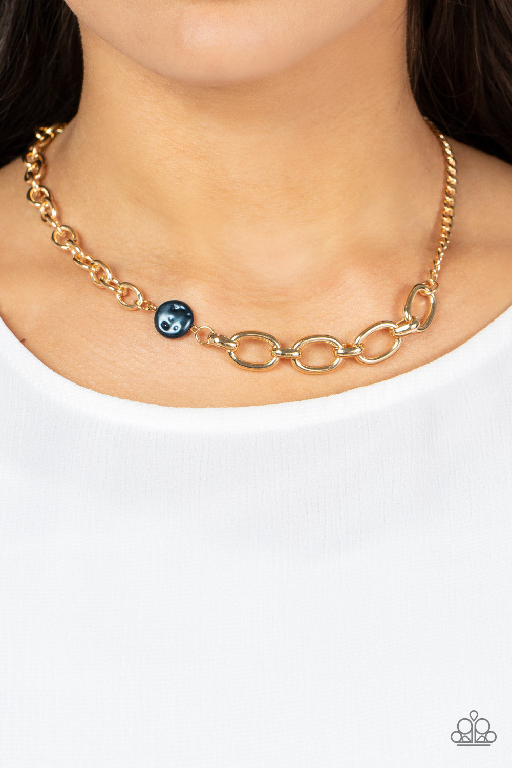 PICNIC IN PARIS BLUE-NECKLACE