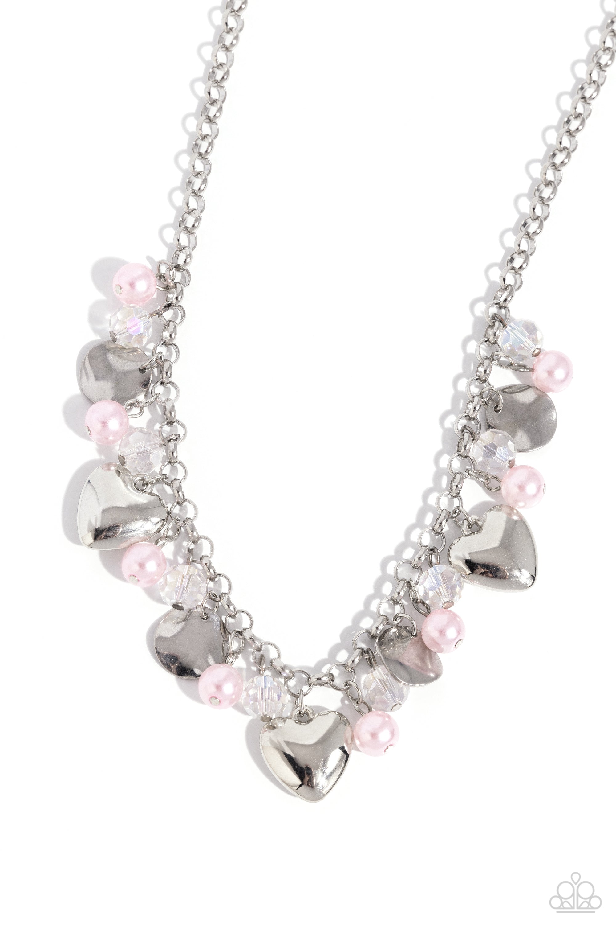 TRUE LOVES TROVE PINK-NECKLACE