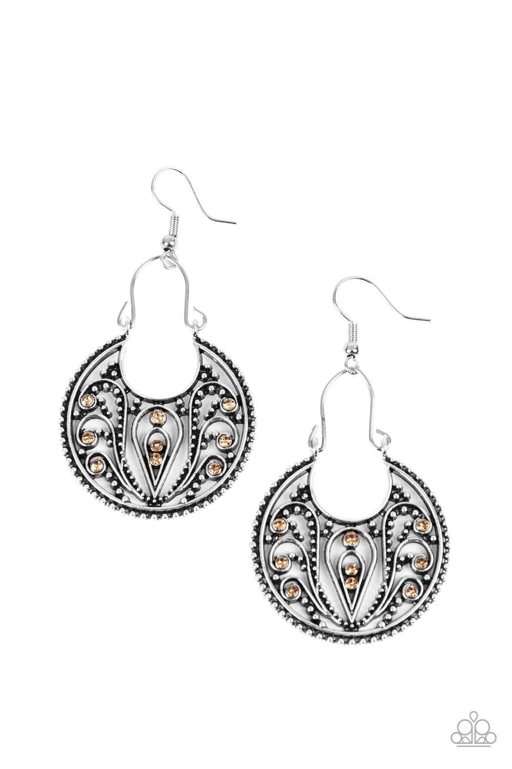 VINEYARD VILLA BROWN-EARRINGS