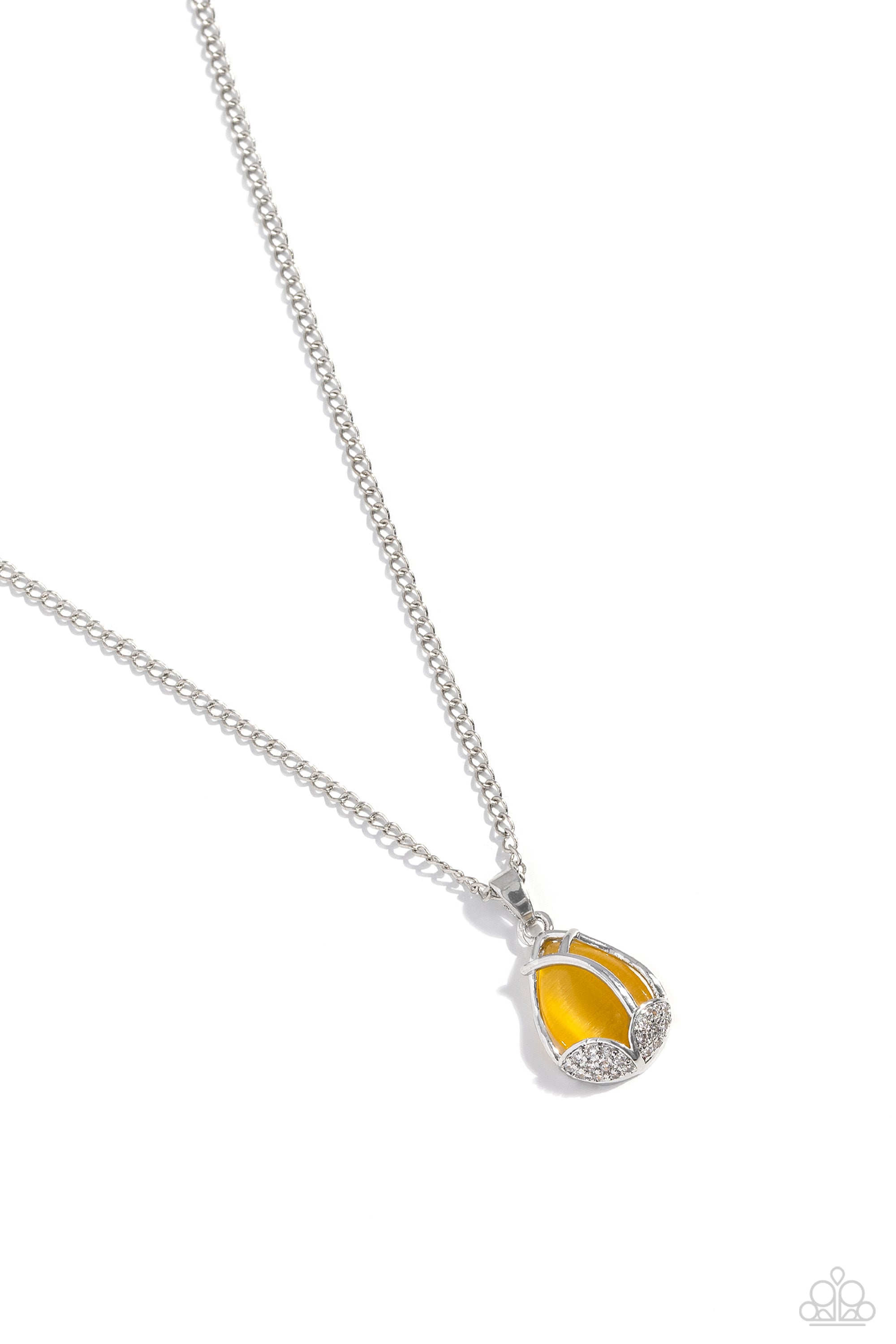 TOP-NOTCH TRINKET YELLOW-NECKLACE