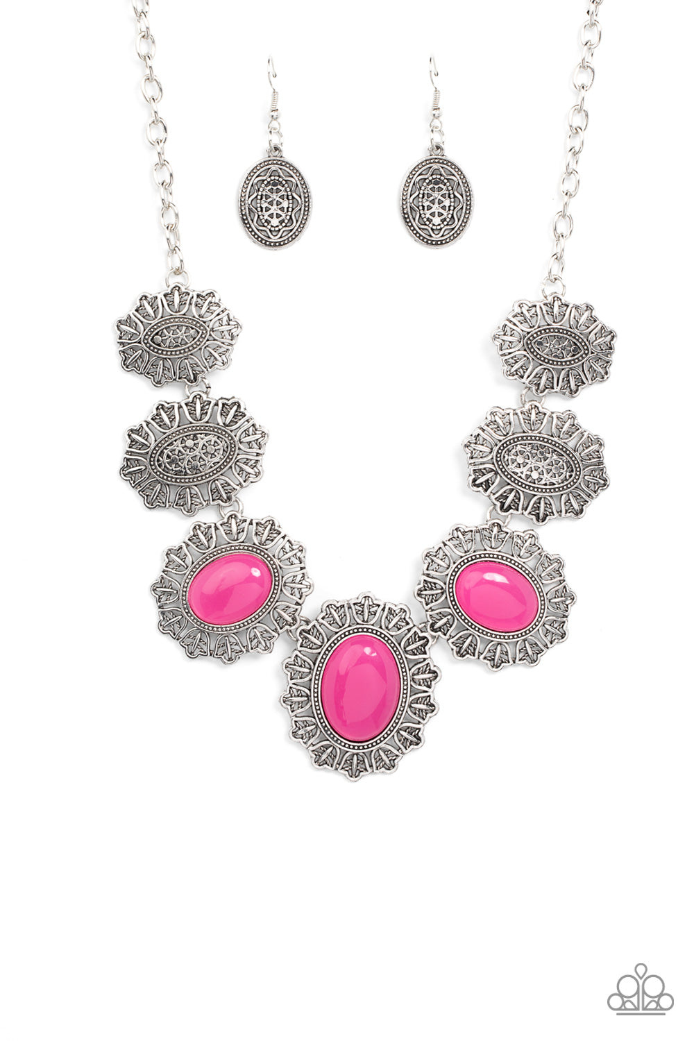 FOREVER AND EVERGLADE PINK-NECKLACE