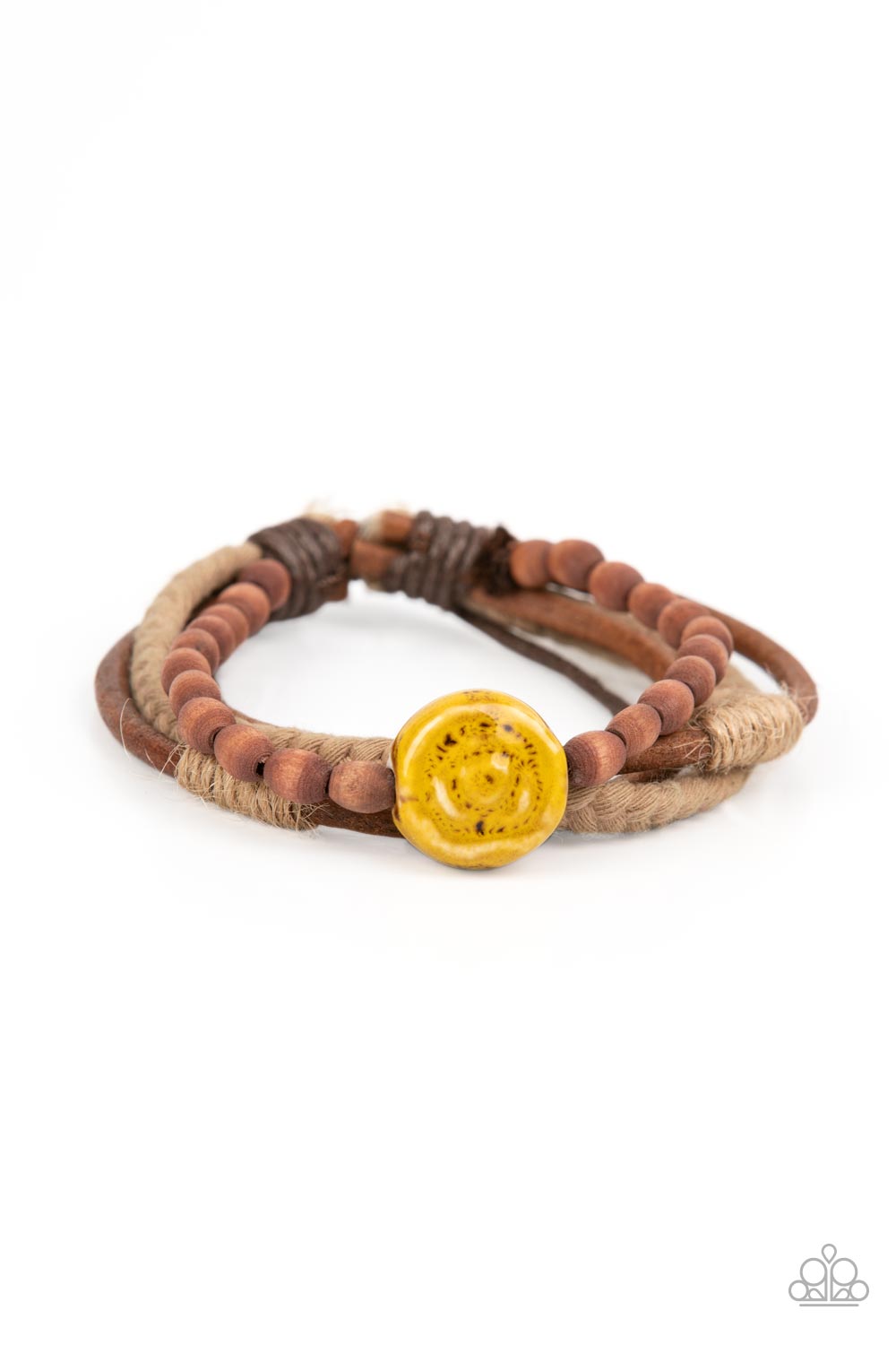 EXISTENTIAL EARTH CHILD YELLOW-BRACELET
