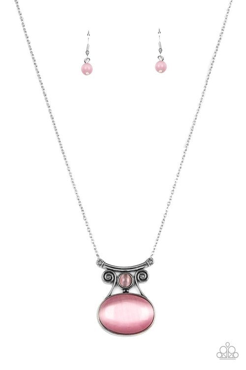 ONE DAYDREAM AT A TIME PINK-NECKLACE