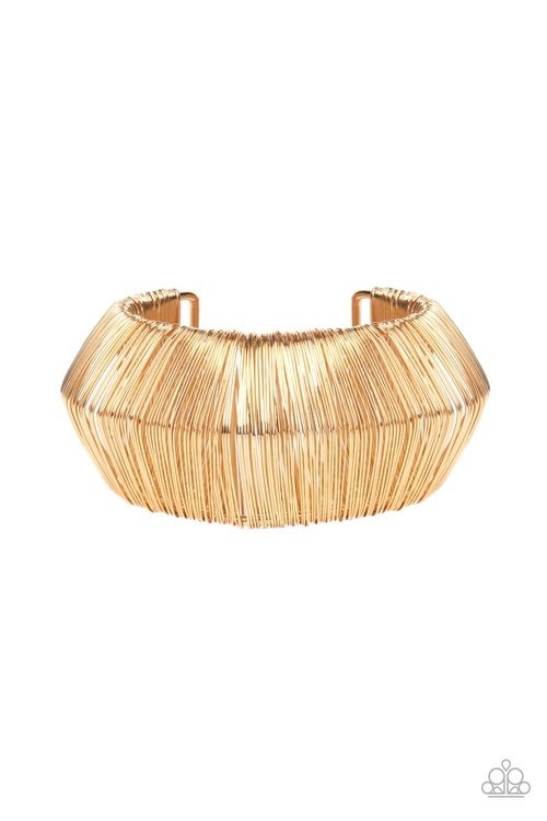 WILD ABOUT WIRE GOLD-BRACELET