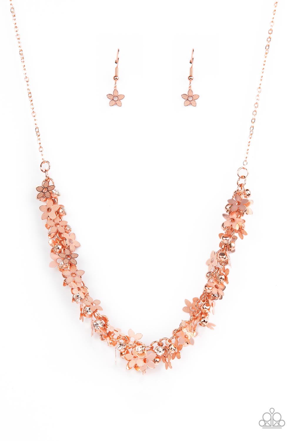 FEARLESSLY FLORAL COPPER-NECKLACE