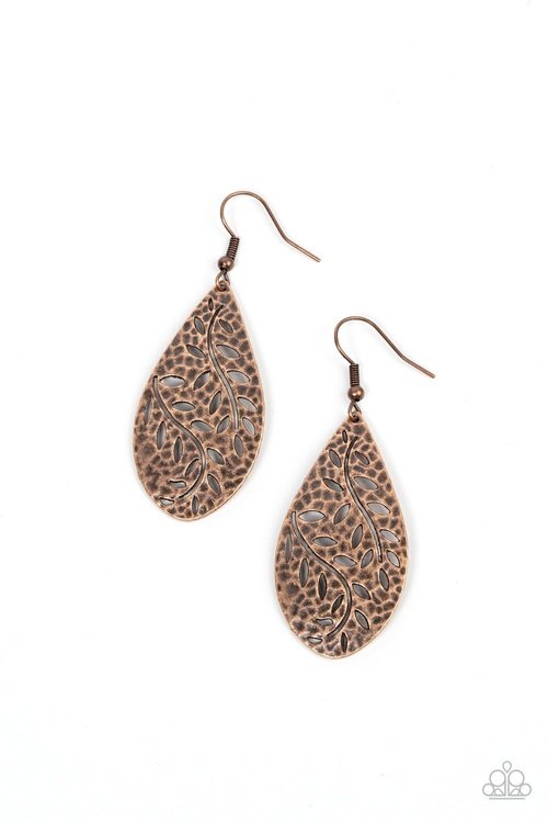 VINEYARD VANITY COPPER-EARRINGS